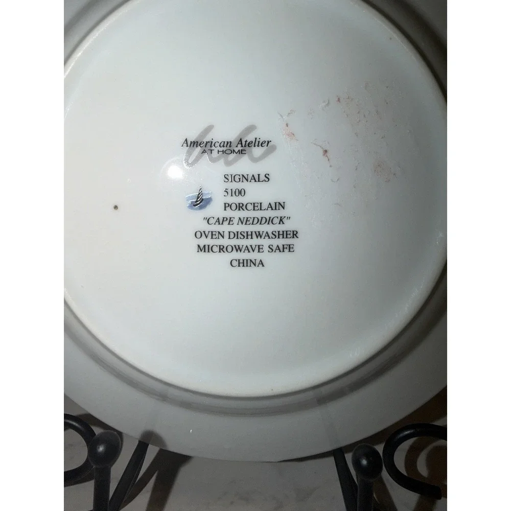 American Atelier Signals 5100 Porcelain Salad/Dessert Plates 8